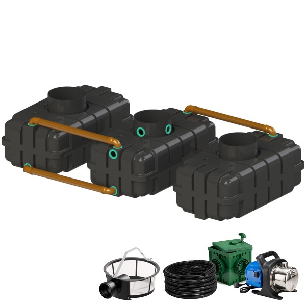 Regenwasseranlage Smart 5100 Liter Garten